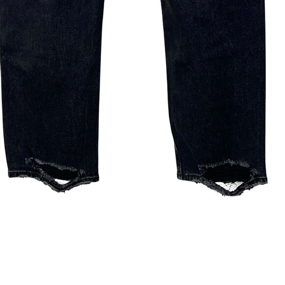 Abercrombie & Fitch Ultra High Rise Ankle Straight Distressed Jeans Women’s 27S - Picture 8 of 12